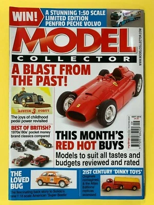 MODEL COLLECTOR Magazine - Sept 2018 - G650 Landaulet - VW American Super Beetle - Image 1 of 3
