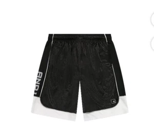 And1 Mens Size S colorblock 11” inseam court Shorts Black White new with Tag - Picture 1 of 24