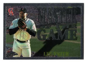 1996 Topps Chrome Masters of the Game #08 Lee Smith California Angels #8 - Picture 1 of 1