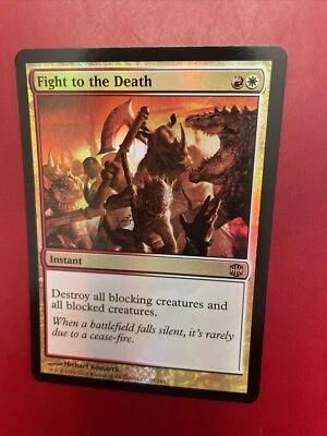 MTG - Fight to the Death - FOIL - Alara Reborn - NM/MT - Brandy New! - Image 1 of 2