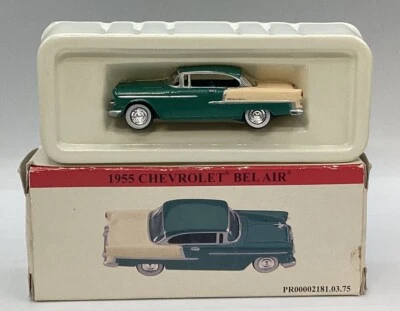 55’ Chevrolet Bel Air Sedan Die Cast 1/64 Scale 2001 Readers Digest - Image 1 of 4