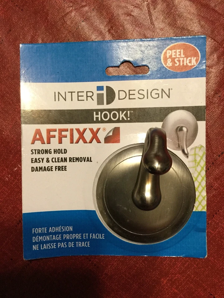 NEW InterDesign Affix Peel & Stick Hook - Image 1 of 4