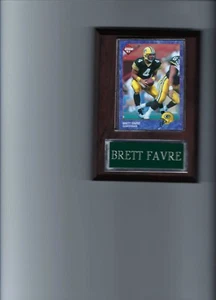 BRETT FAVRE PLAQUE GREEN BAY PACKERS NFL FOOTBALL C - Picture 1 of 1
