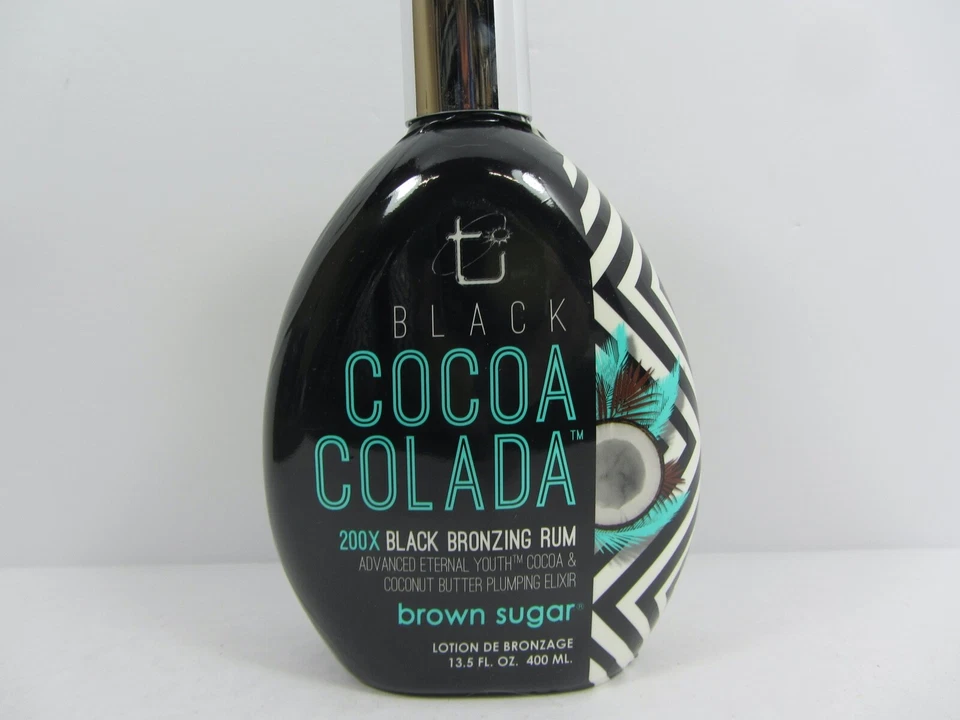 BROWN SUGAR BLACK COCOA COLADA 200X BLACK BRONZING RUM TANNING LOTION - Image 1 of 1