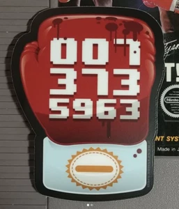 PUNCH-OUT!! sticker / Vinyl Decal / 3" 80s Retro Gaming Nintendo NES - Picture 1 of 1