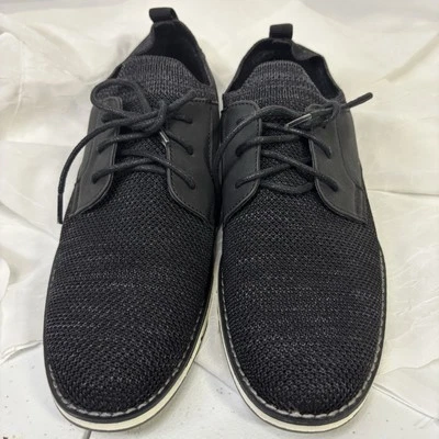 Bruno Marc New York Dress Shoes Grand Black Tie Oxford Men’s Size 6 - Image 1 of 4