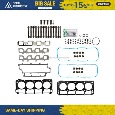 Head Gasket Bolts Set Fit 2005-2009 Chrysler 300 Dodge Charger Jeep 6.1L V8 - Image 1 of 4