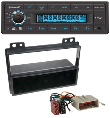 Continental MP3 DAB USB Bluetooth Autoradio für Ford Fiesta 03-05 Fusion 02-05 - Bild 1 von 4