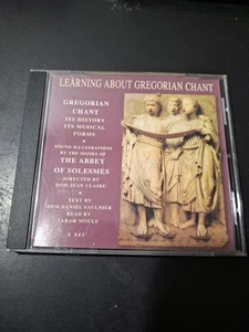 Learning about Gregorian Chant by Monastic Choir of Solesmes / Claire (CD, 2002) - Picture 1 of 1