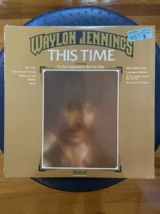 Waylon Jennings This Time SEALED 1974 RCA LP - Picture 1 of 2