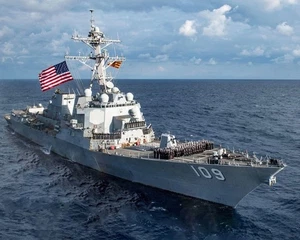 USS JASON DUNHAM 8X10 FOTO DDG-109 NAVY US USA LENKER ZERSTÖRERSCHIFF - Bild 1 von 1