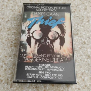 Tangerine Dream-Thief Original Movie Sndtrk CASSETTE*Tested* Great Condition - Picture 1 of 2