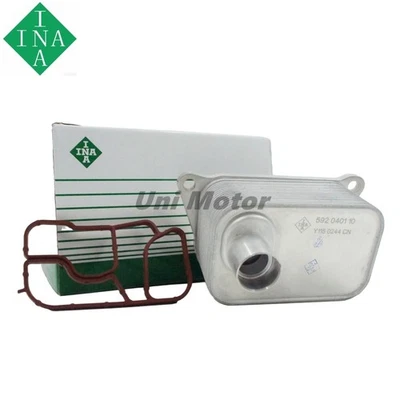 06J117021M Enfriador de aceite OEM INA con para Audi TT A8 Q3 Q5 VW EOS Tiguan 2.0 Foto 1 de 4
