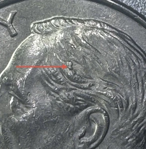 2016 P Roosevelt Dime-DIE CHIPS BOTH SIDES-MUST HAVE ๐ฅ - Picture 1 of 4