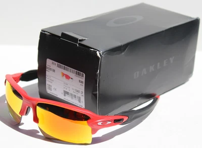 OAKLEY Flak 2.0 XL Sunglasses Matte Redline/Prizm Ruby NEW OO9188-J1 - Image 1 of 4