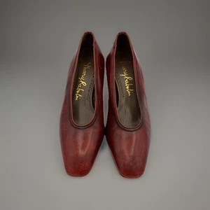Thierry Rabotin Made In Italy Burgundy Size 37 Eu 6.5 US regular price $495 - Picture 1 of 13