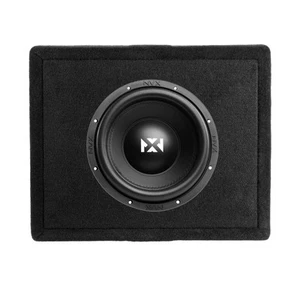 NVX VSW102v3 10" 600W RMS Dual 2-Ohm Sub + Gehäuse (XQWE110P) - Bild 1 von 17