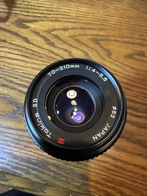 Tokina SD 70-210mm 70-210 mm 1:4-5.6 4-5.6 Minolta MD W Caps - Image 1 of 4