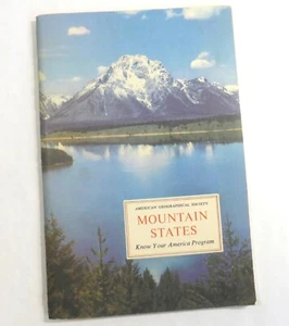 Mountain States Montana Wyoming Colorado Know Your America Programm SC 1963 - Bild 1 von 8