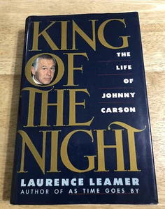 KING OF THE NIGHT Johnny Carson by Laurence Leamer - 1st ED Vtg 1989 Hardcover   - Imagen 1 de 9