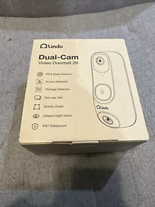 Videocitofono Lindo Pro doppia fotocamera 2K con storia video senza carillon oltre 190° - Foto 1 di 9