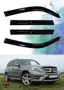 For Benz GLK X204 2010-2015 Deflector Window Visors Guard Vent Weather Shield - Picture 1 of 5