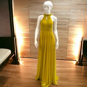 Women Evening Long Dress Gown Party Wedding Ball Formal Basic Simple - Picture 1 of 28