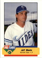 1994 Norfolk Tides Fleer/ProCards #2928 Jeff Manto