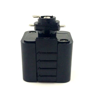 6 Pack, H System 3 Wire Single Circuit Pendant Track Adapter for 120V HHC-3 BK - Picture 1 of 3