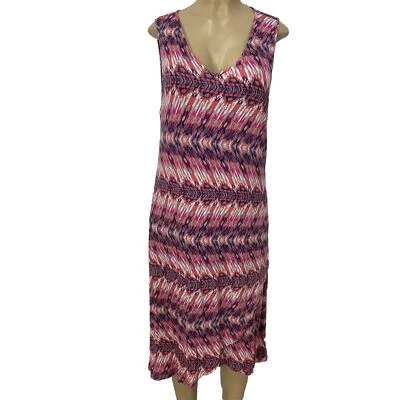 Design History Multicolor Pullover Knit Stretch Dress Womens Size XL Casual Foto 1 de 4