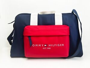 Tommy Hilfiger Carry-On Duffle Bag 3-Tone Blue/Red/White Model 69J8128 410 - NWT