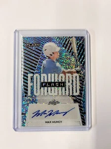 2021 Leaf Flash Flash Forward Platinum Blue 15/50 Max Muncy #MM3 Auto - Picture 1 of 2
