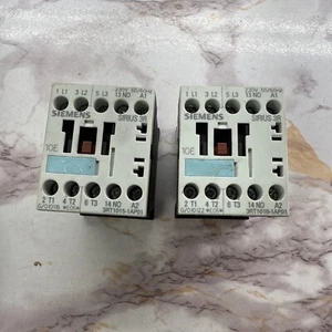 2 Siemens 3RT1016-1AP01 Contactor 230V 9A - Picture 1 of 4