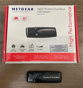 Netgear N600 Wireless Dual Band USB Adapter - Bild 1 von 10