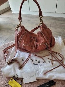 LIEBESKIND Handtasche "Biggi Double", butterweiches Leder, Farbe Powder *TOP* - Bild 1 von 7
