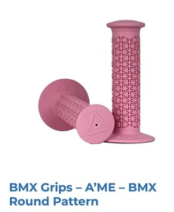A’ME EMPUÑADURAS REDONDAS BMX ROSA - Imagen 1 de 2