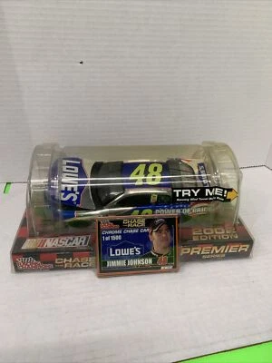 Jimmie Johnson #48 Chrome Chase the Race 2002 1: 24 压铸赛车冠军 — 第 1/4 张图片