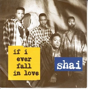 SHAI If I Ever Fall In Love PICTURE SLEEVE 7" 45 record + juke box strip RARE! - Picture 1 of 3