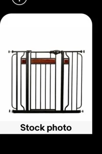Regalo 0320 DS Safety Gate - Black - Picture 1 of 2