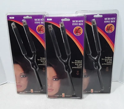 Gold N Hot 1/5 Pulgada Estufa Profesional Hierro Curling GH2339 Belson NUEVO LOTE DE 3 Foto 1 de 4