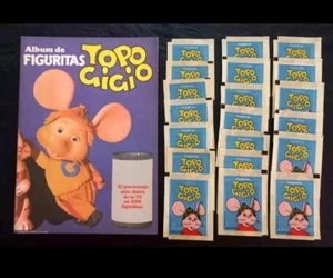 STICKER ALBUM TOPO GIGIO TOPOLINO + 50 PACKS 1985 - Picture 1 of 4