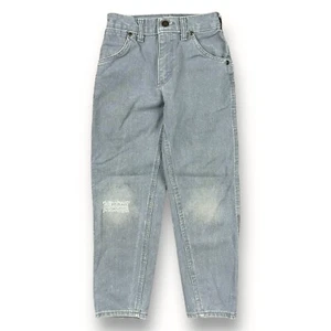 Vintage 90s Oshkosh B’gosh Carpenter Denim Jeans Boys Size 8R USA Made Workwear - Picture 1 of 12