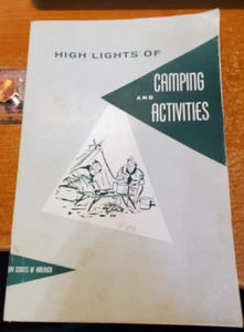 BSA Highlights of Camping and Activities 1958(c), 1962 printing {ww} - Picture 1 of 3