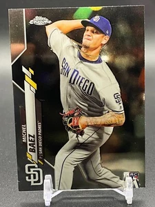 2020 Topps Chrome Michel Baez RC #187 San Diego Padres - Picture 1 of 2