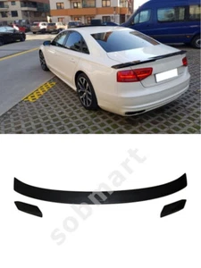 SPOILER BAULE POSTERIORE PER Audi A8 D4 2009-2011 TUNING SOBMART - Foto 1 di 10