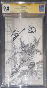 Vanish 1 Capullo 1:250 Sketch Cover CGC SS 9.8 Signed Cates, Stegman, & Capullo - Bild 1 von 2