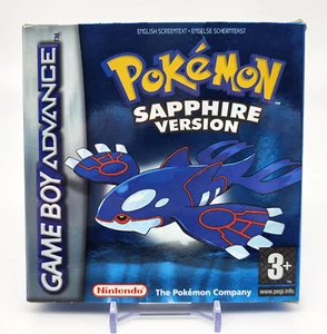 Pokemon Sapphire Version GBA Nintendo Game Boy Advance CIB EUR - Picture 1 of 19