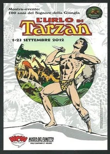 Tarzan : cartolina invito a mostra - evento - 2012 - Picture 1 of 1