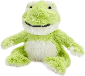 Warmies Plush Frog Junior Size, Wheat Bag Microwavable Slightly Scented with ... - Picture 1 of 1