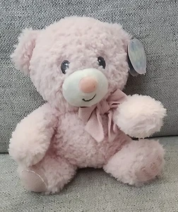 First & Main My 1st Teddy Bear TUMBLES Pink 7” Plush Toy New - Picture 1 of 9
